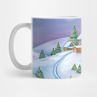 Winter night Mug